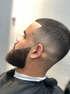 Degradê com barba