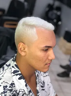 Cabelo platinado